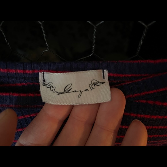 🧡Knotted front crop top🧡 - Picture 3 of 5